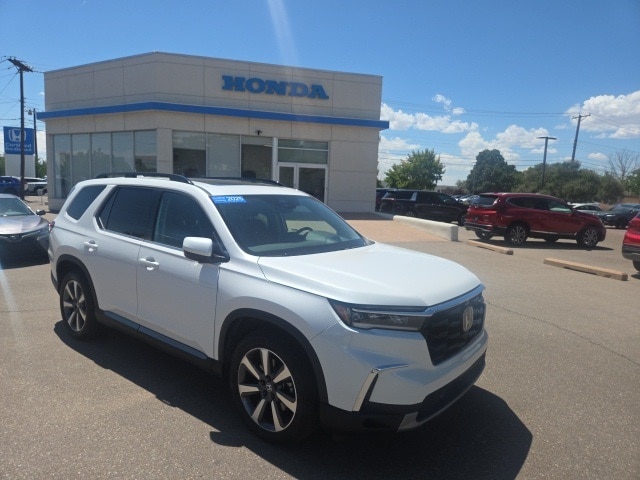 Certified 2025 Honda Pilot Elite with VIN 5FNYG1H83SB021542 for sale in Albuquerque, NM