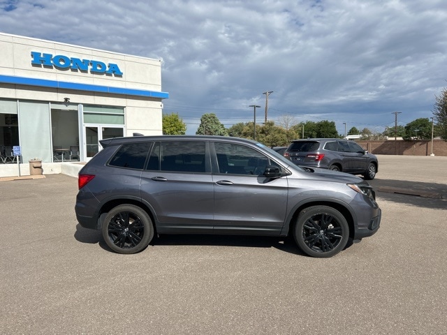 Certified 2021 Honda Passport Sport with VIN 5FNYF7H23MB013414 for sale in Albuquerque, NM