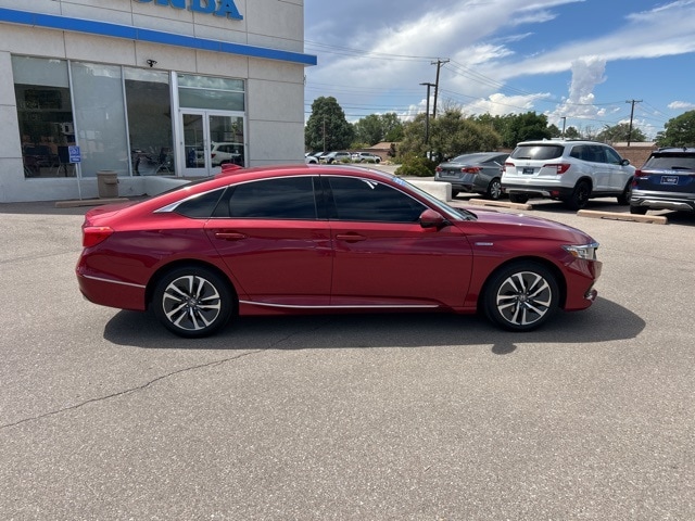 Certified 2022 Honda Accord Hybrid EX-L with VIN 1HGCV3F53NA014965 for sale in Northfield, Minnesota