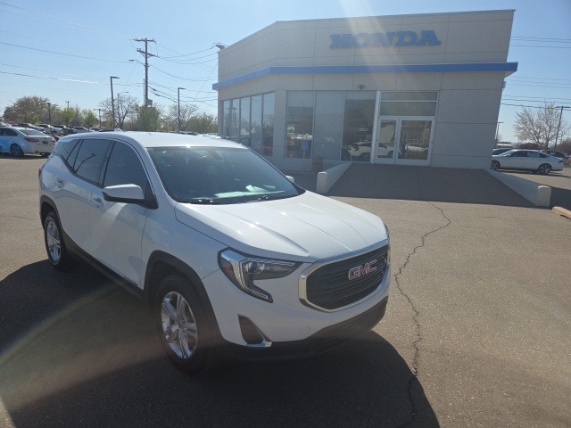 Used 2019 GMC Terrain SLE with VIN 3GKALMEV8KL365205 for sale in Albuquerque, NM
