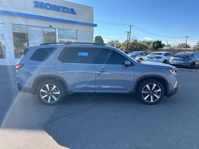 Certified 2023 Honda Pilot Elite with VIN 5FNYG1H85PB043646 for sale in Albuquerque, NM