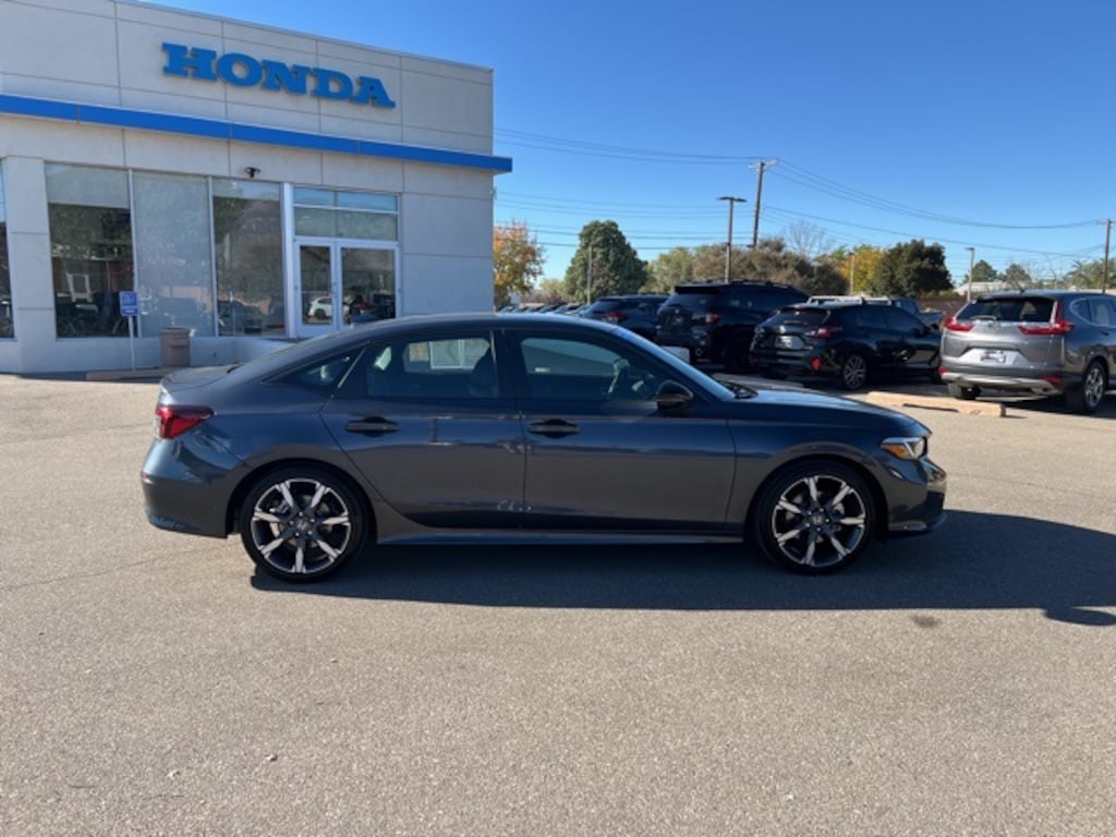 Certified 2025 Honda Civic Hybrid Sport Touring Sedan