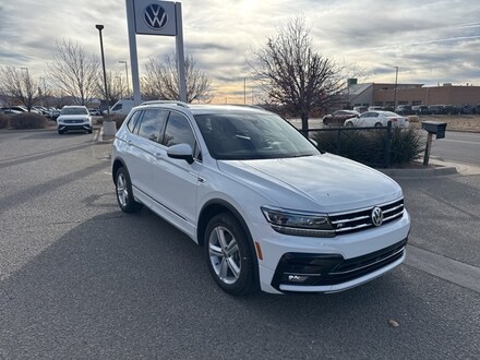 Featured Used 2021 Volkswagen Tiguan 2.0T SEL Premium R-Line 4MOTION SUV for Sale in Santa Fe, NM