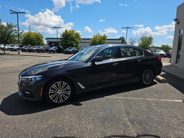 Used 2018 BMW 5 Series 540i with VIN WBAJE7C56JWD49555 for sale in Albuquerque, NM