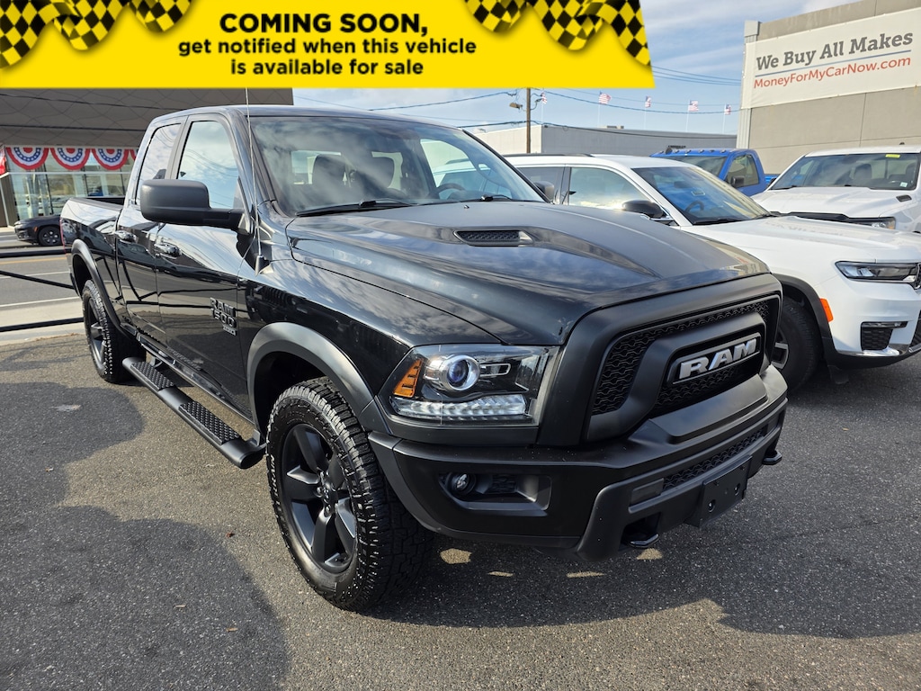 Certified 2019 Ram 1500 Classic Warlock Warlock 4x4 Quad Cab 64 Box