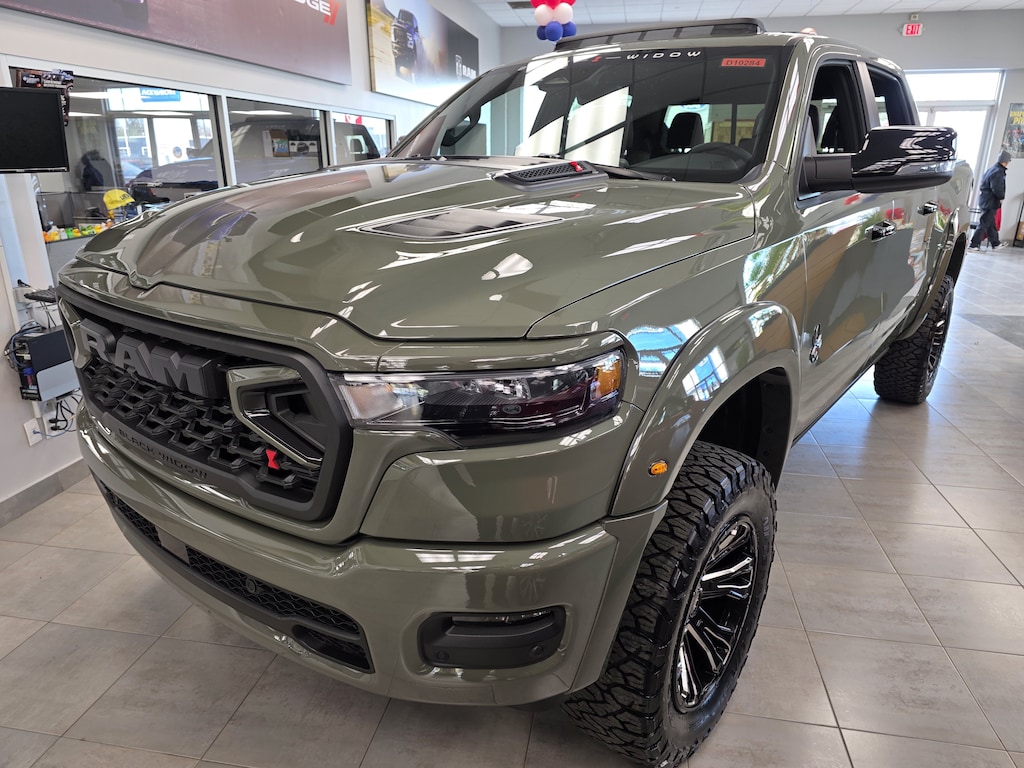 New 2026 Ram 1500 Black Widow 4x4 Pickup