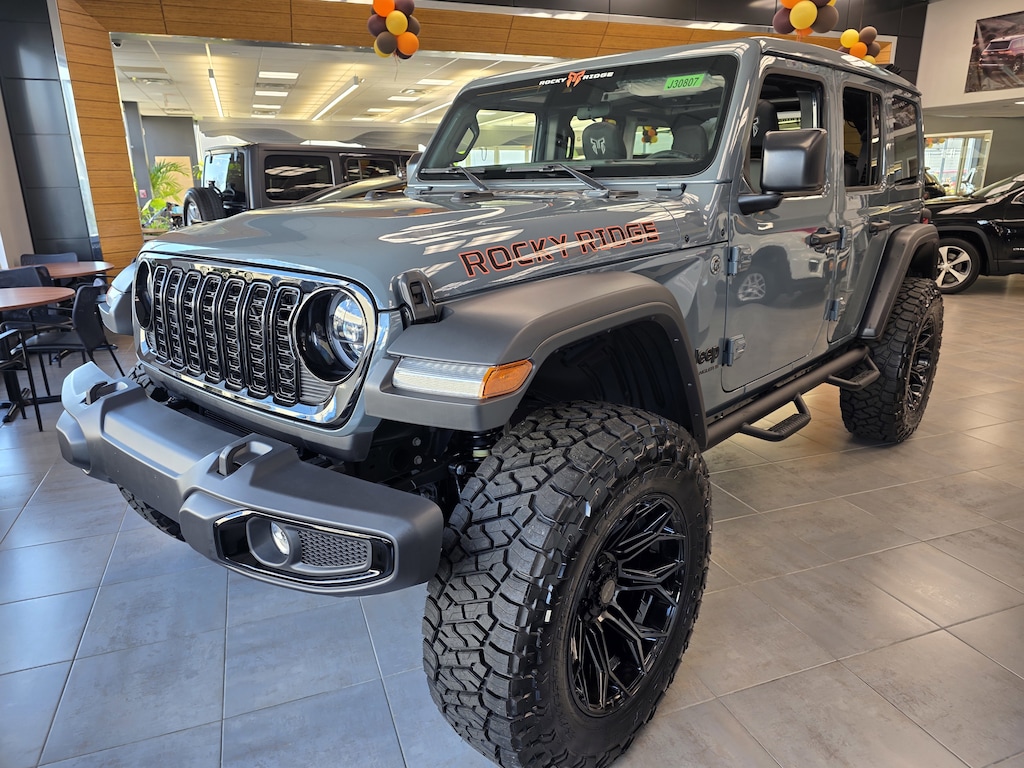 New 2025 Jeep Wrangler Rocky Ridge 4x4 Sport Utility