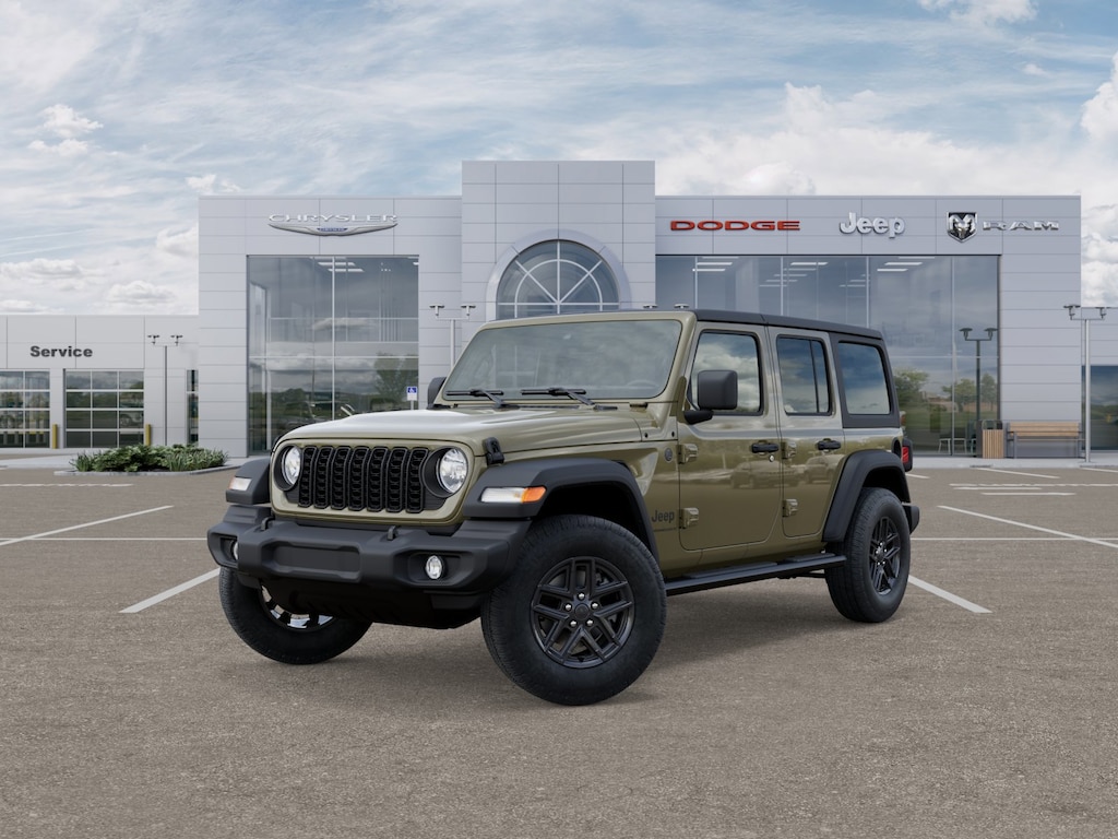 New 2025 Jeep Wrangler 4-DOOR SPORT S Sport Utility