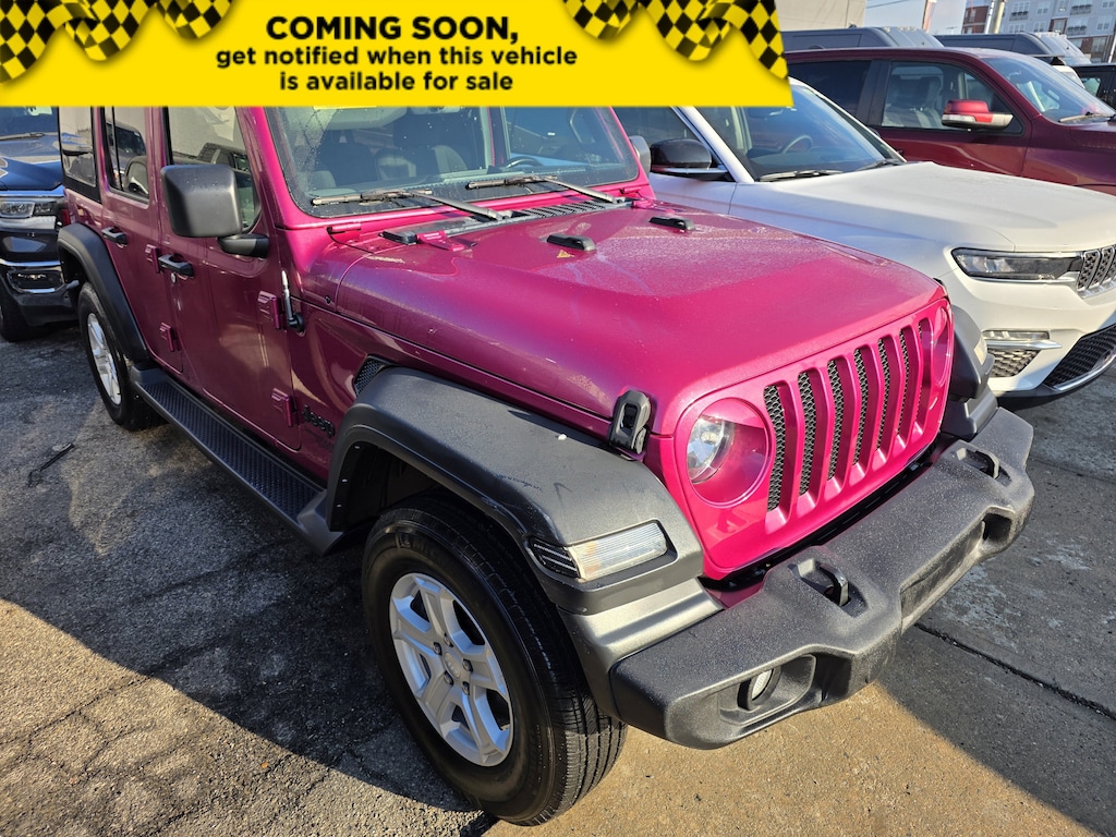 Used 2021 Jeep Wrangler Unlimited Sport S Unlimited Sport S 4x4