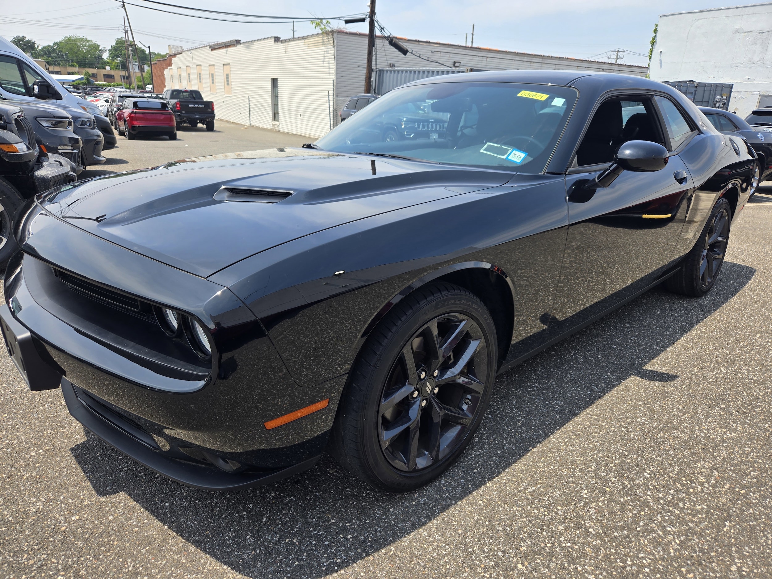 Used 2022 Dodge Challenger SXT with VIN 2C3CDZAG5NH127982 for sale in Hempstead, NY