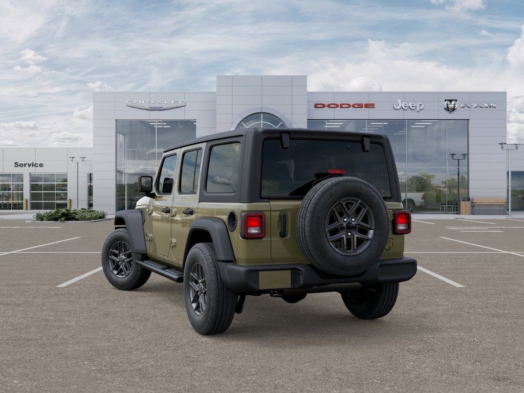 New 2025 Jeep Wrangler 4-DOOR SPORT S Sport Utility