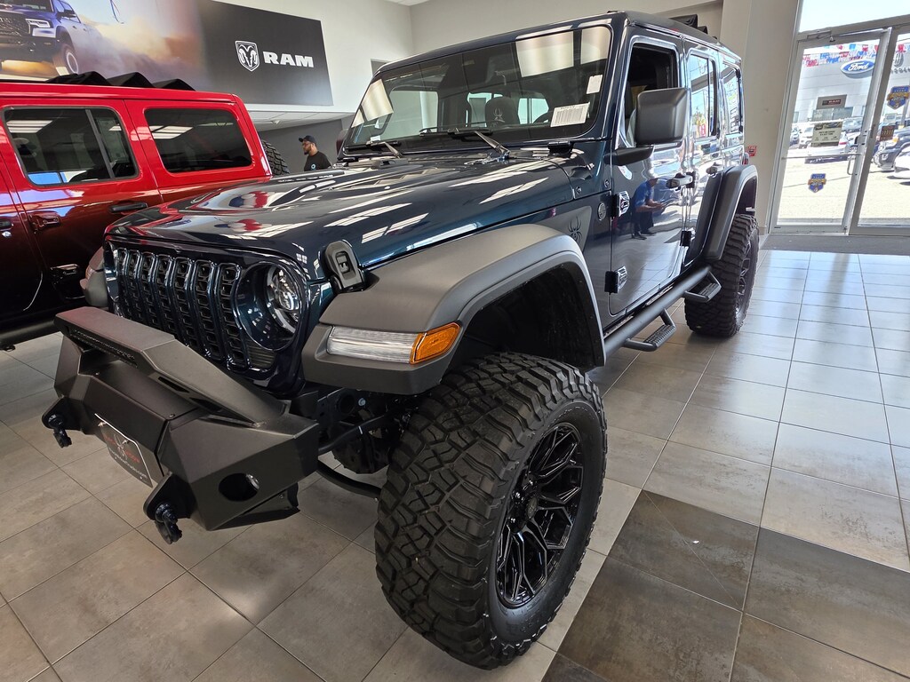 New 2026 Jeep Wrangler Black Widow 4x4 Sport Utility