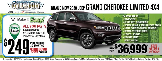 New Jeep Grand Cherokee Suv For Sale Near Wantagh Long Island