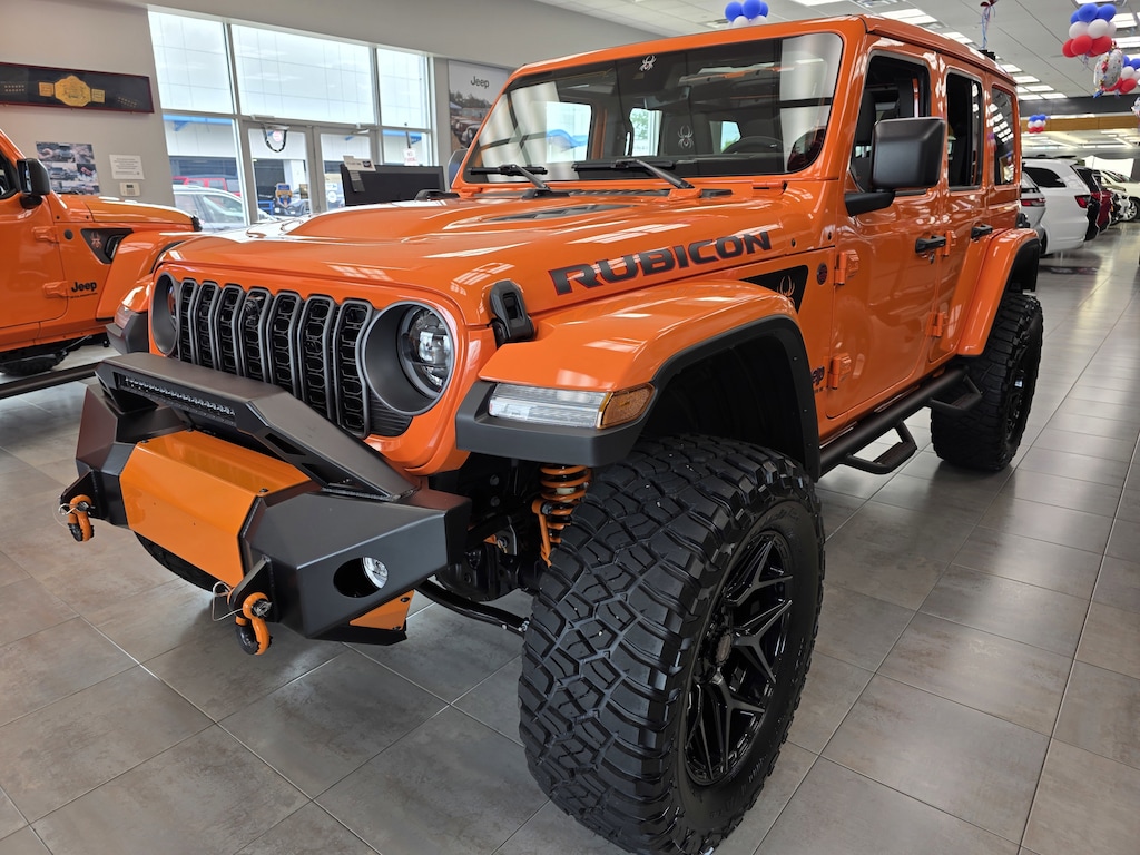 New 2025 Jeep Wrangler Rubicon Black Widow 4x4 Sport Utility