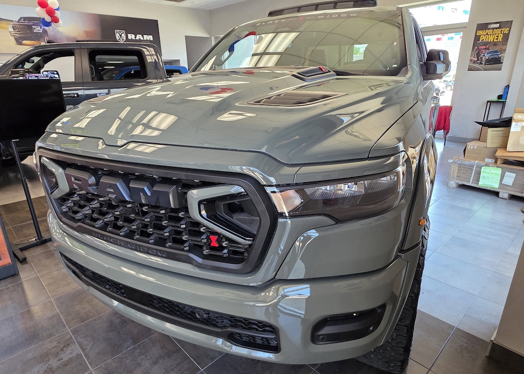 New 2026 Ram 1500 Black Widow 4x4 Pickup