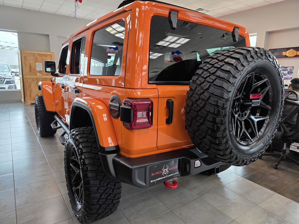 New 2025 Jeep Wrangler Rubicon Black Widow 4x4 Sport Utility