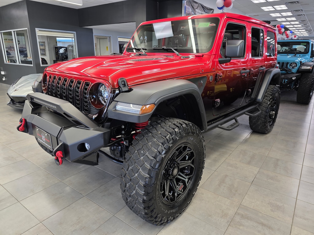 New 2026 Jeep Wrangler Black Widow 4x4 Sport Utility