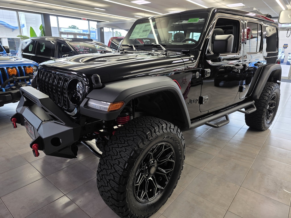 New 2026 Jeep Wrangler Black Widow 4x4 Sport Utility