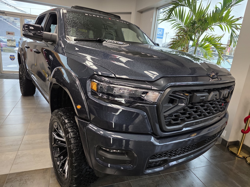 New 2026 Ram 1500 Laramie Black Widow 4x4 Pickup