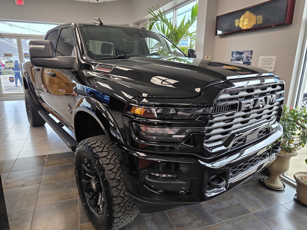 New 2025 Ram 2500 Black Widow 4x4 Pickup