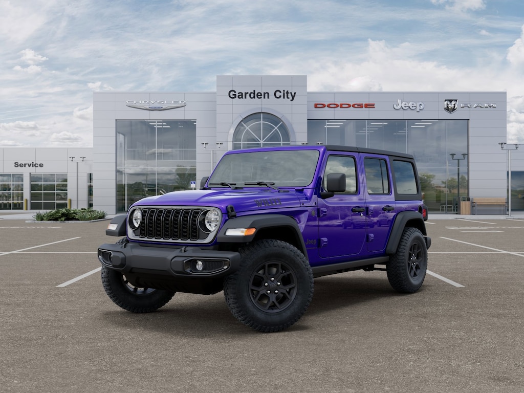 New 2026 Jeep Wrangler 4-DOOR WILLYS Sport Utility