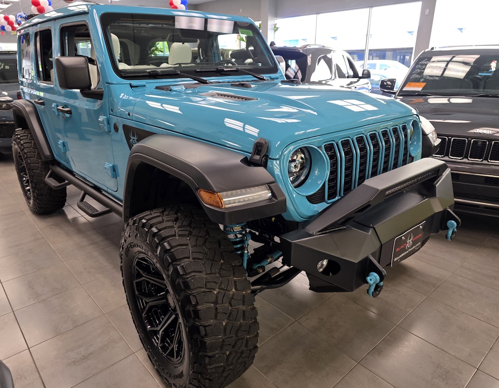 New 2026 Jeep Wrangler Black Widow 4x4 Sport Utility
