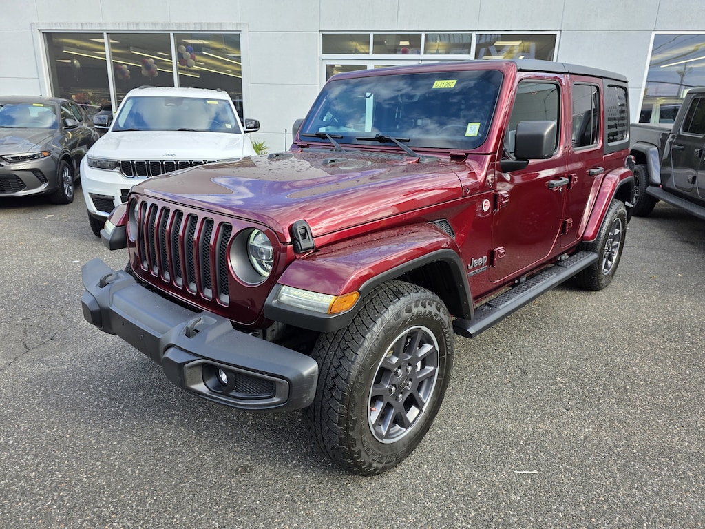 Certified 2021 Jeep Wrangler Unlimited 80th Anniversary Unlimited 80th Anniversary 4x4 *Ltd Avail*