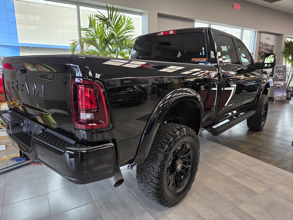 New 2025 Ram 2500 Black Widow 4x4 Pickup