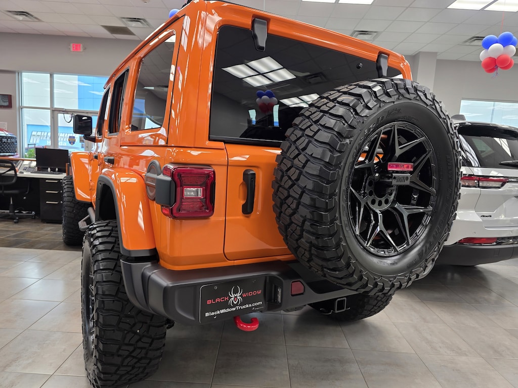 New 2025 Jeep Wrangler Rubicon Black Widow 4x4 Sport Utility