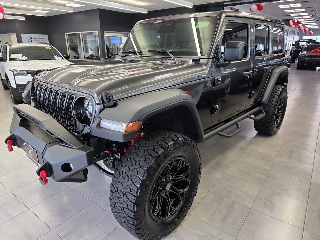New 2026 Jeep Wrangler Black Widow 4x4 Sport Utility