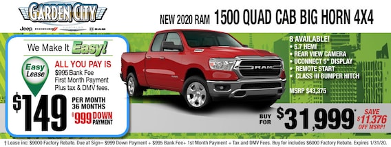 New Ram 1500 Trucks For Sale Near Wantagh Long Island