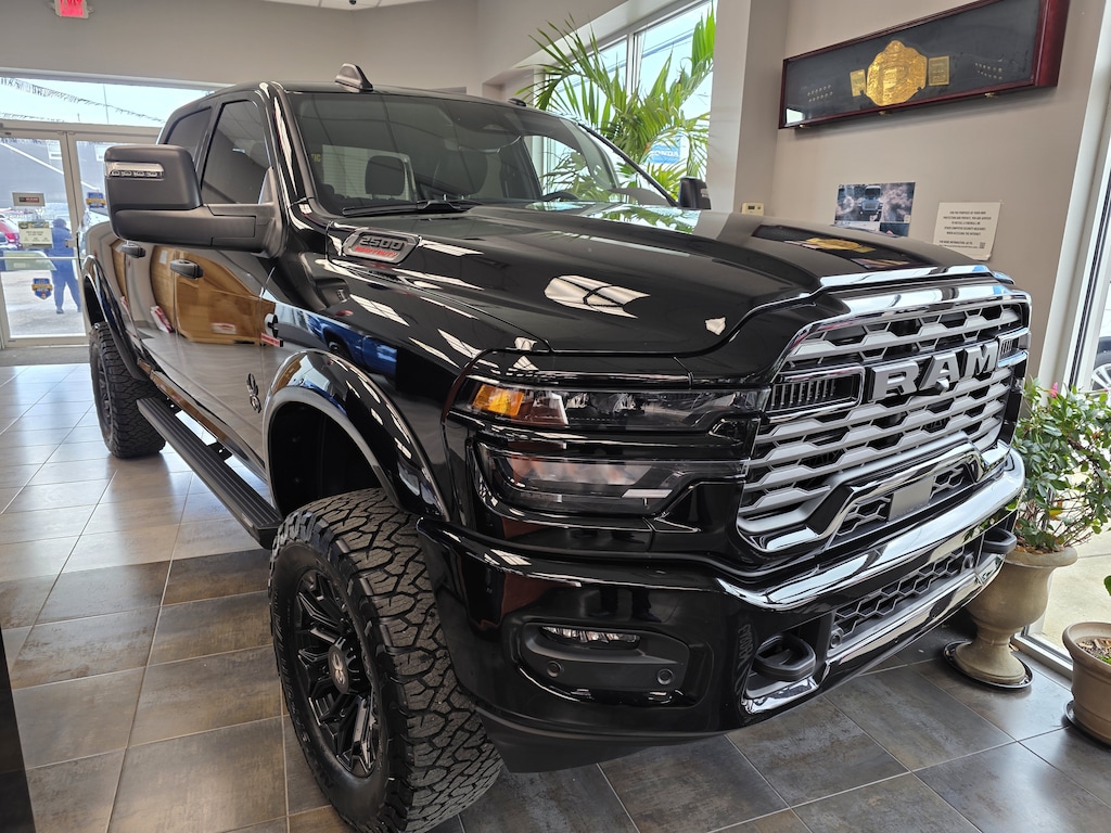 New 2025 Ram 2500 Black Widow 4x4 Pickup
