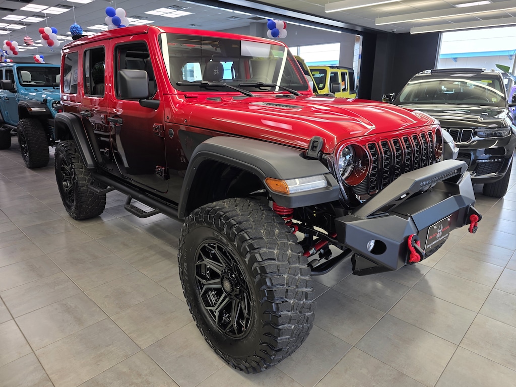 New 2026 Jeep Wrangler Black Widow 4x4 Sport Utility