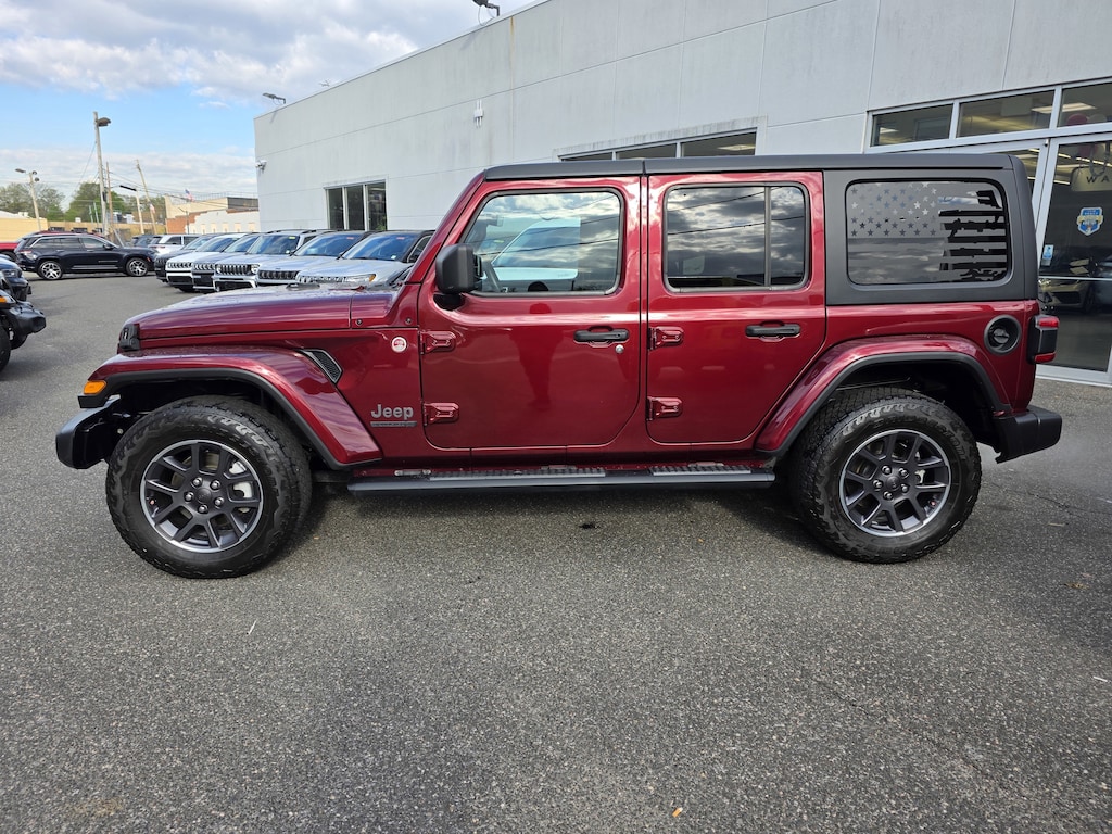 Certified 2021 Jeep Wrangler Unlimited 80th Anniversary Unlimited 80th Anniversary 4x4 *Ltd Avail*