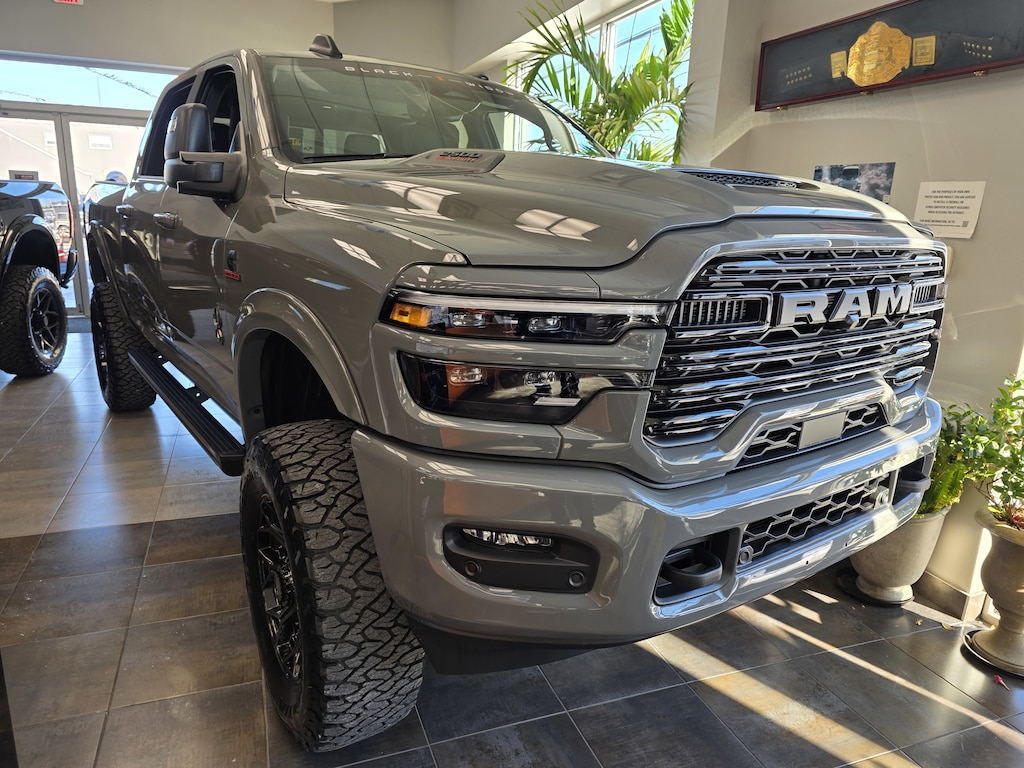 New 2026 Ram 2500 Laramie Black Widow 4x4 Pickup