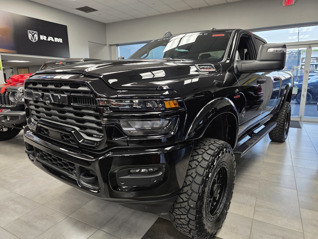 New 2026 Ram 2500 Black Widow 4x4 Pickup