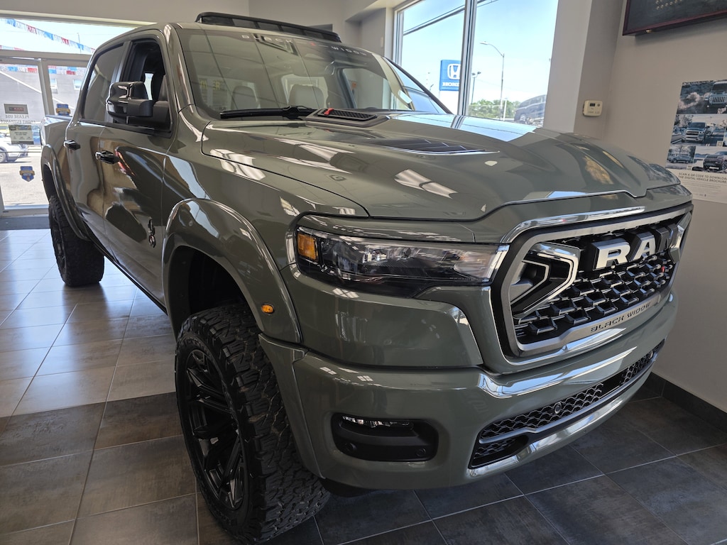 New 2026 Ram 1500 Black Widow 4x4 Pickup