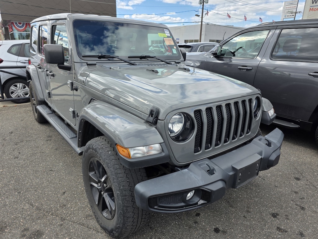 Certified 2021 Jeep Wrangler Unlimited Sahara Altitude Unlimited Sahara Altitude 4x4