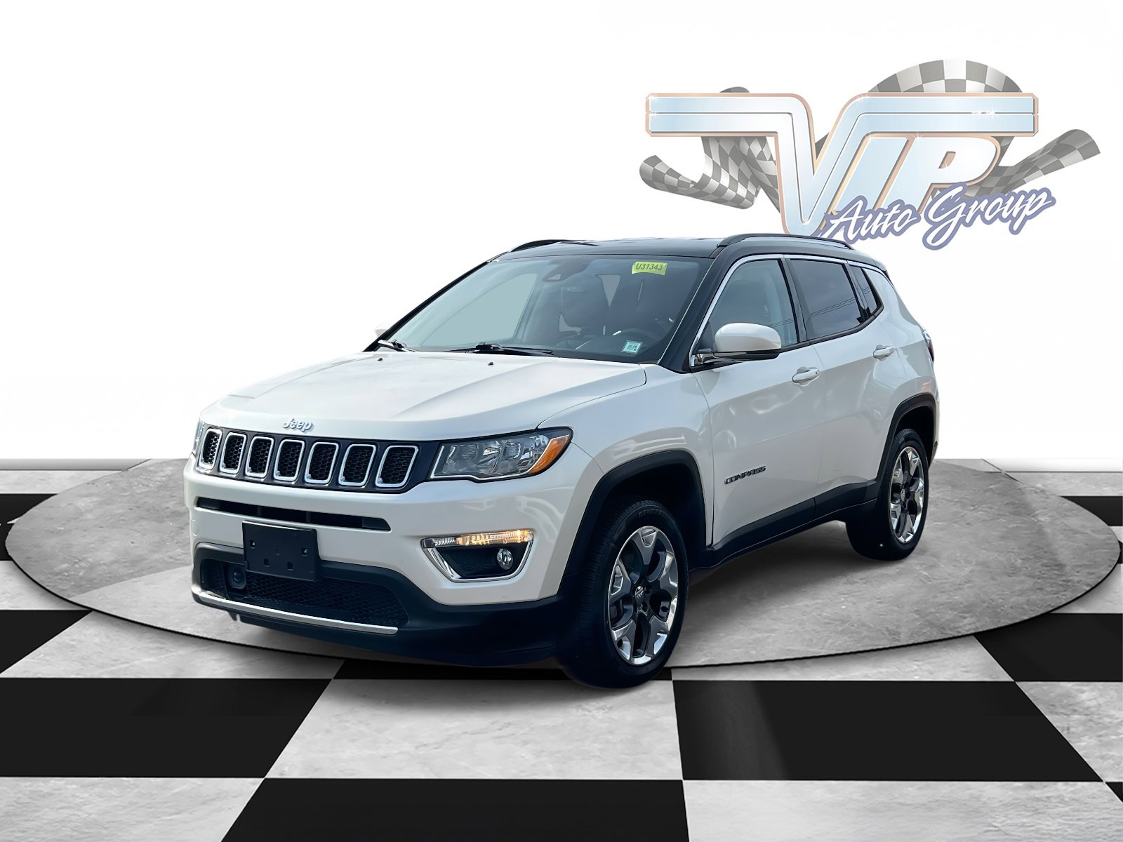 Certified 2019 Jeep Compass Limited with VIN 3C4NJDCB2KT727511 for sale in Hempstead, NY