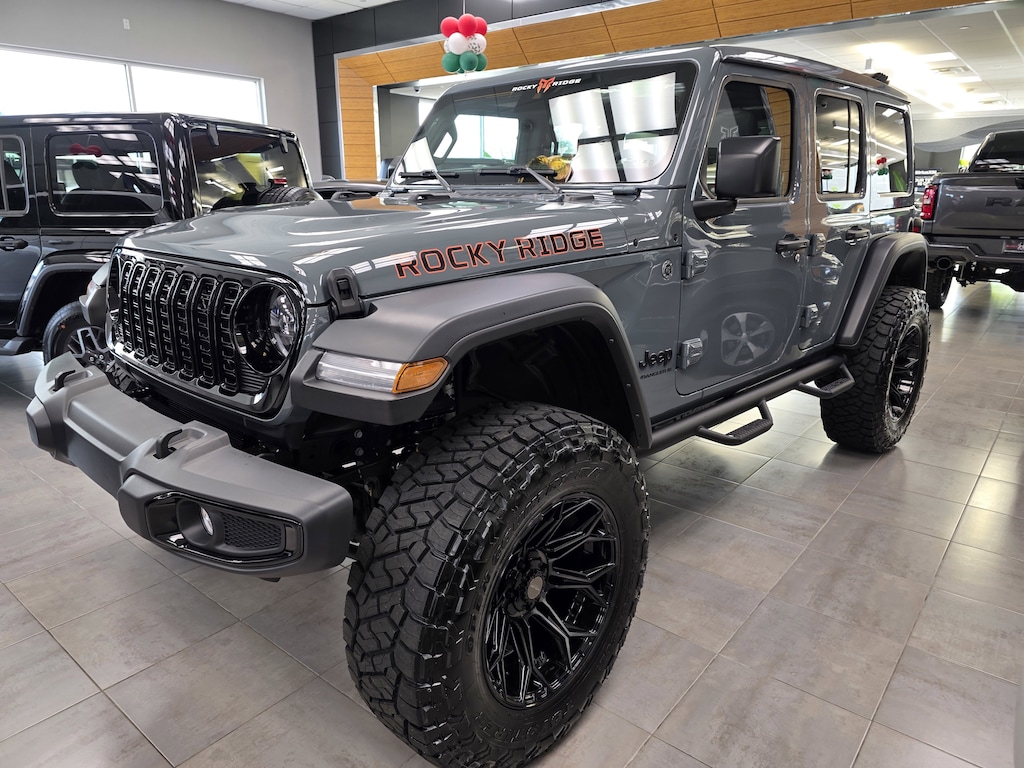 New 2025 Jeep Wrangler Rocky Ridge 4x4 Sport Utility