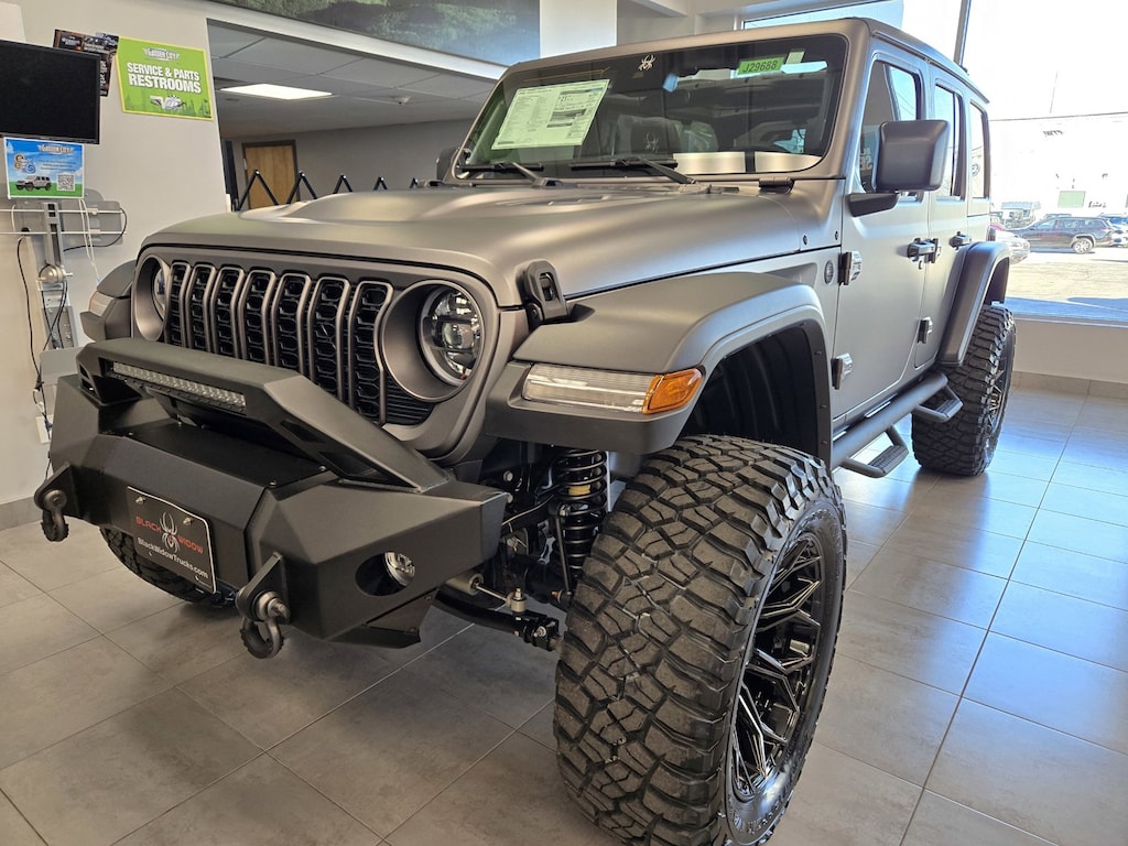 New 2025 Jeep Wrangler Special Edition Black Widow 4x4 Sport Utility