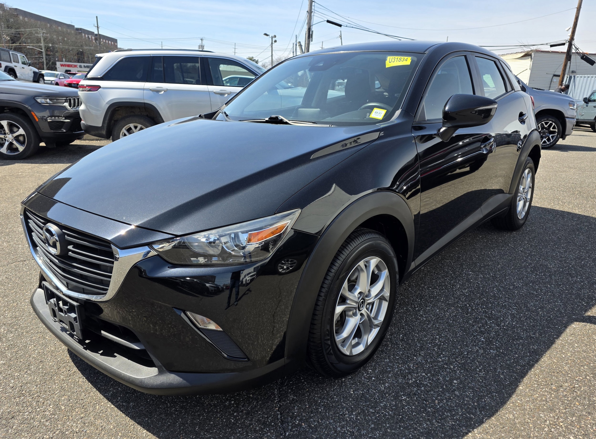 Used 2019 Mazda CX-3 Sport with VIN JM1DKFB71K1419724 for sale in Hempstead, NY