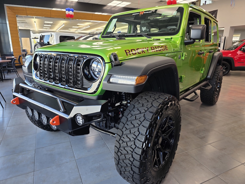 New 2025 Jeep Wrangler Rocky Ridge 4x4 Sport Utility