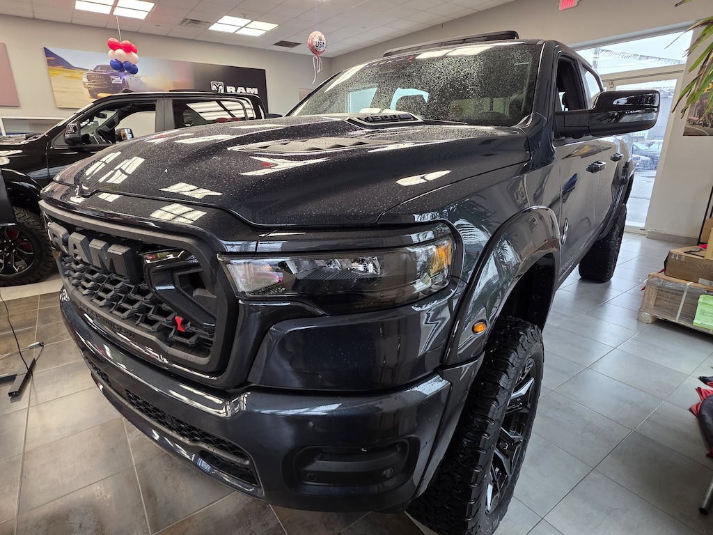 New 2026 Ram 1500 Laramie Black Widow 4x4 Pickup