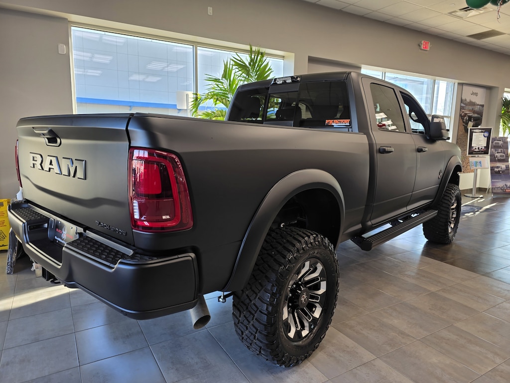 New 2025 Ram 2500 Laramie Black Widow 4x4 Pickup