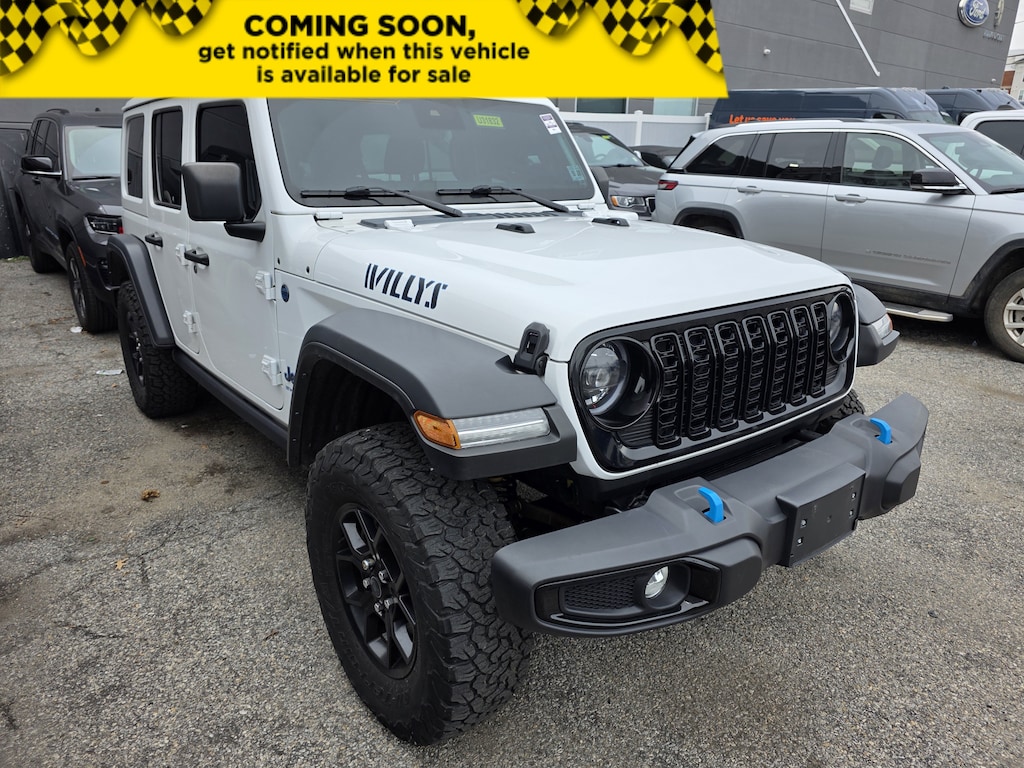 Used 2024 Jeep Wrangler 4xe Willys Willys 4x4