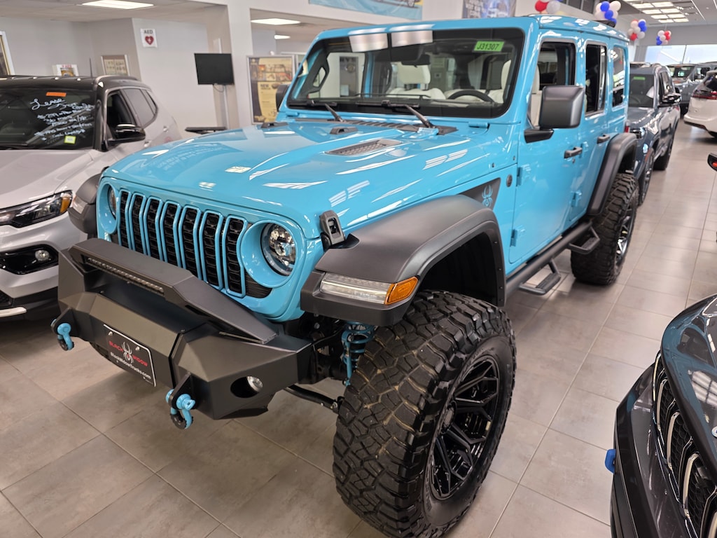 New 2026 Jeep Wrangler Black Widow 4x4 Sport Utility