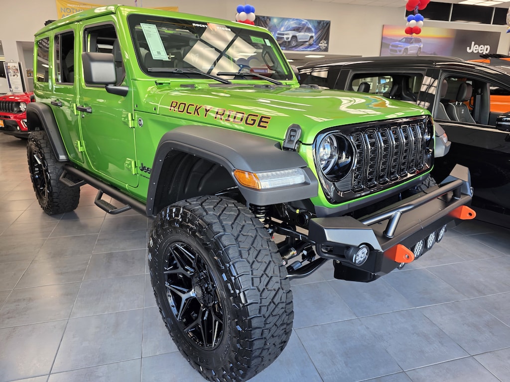 New 2025 Jeep Wrangler Rocky Ridge 4x4 Sport Utility