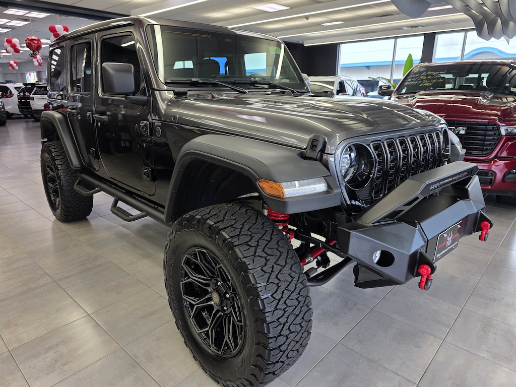 New 2026 Jeep Wrangler Black Widow 4x4 Sport Utility