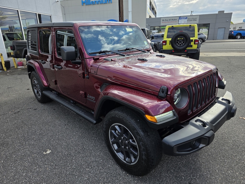 Certified 2021 Jeep Wrangler Unlimited 80th Anniversary Unlimited 80th Anniversary 4x4 *Ltd Avail*